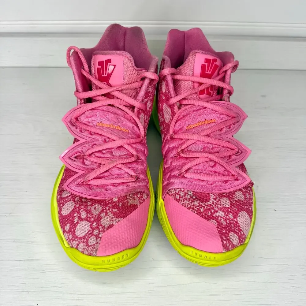 Nike Kyrie 5 x SpongeBob SquarePants 'Patrick Star' Pink Size 8 CJ6951-600